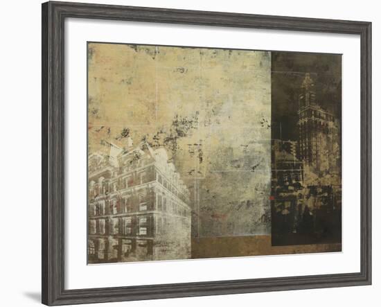 Building Plans II-Kemp-Framed Giclee Print