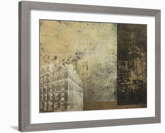 Building Plans II-Kemp-Framed Giclee Print