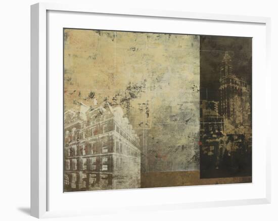 Building Plans II-Kemp-Framed Giclee Print