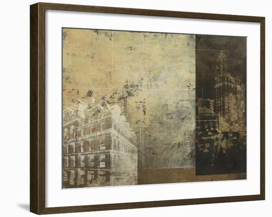 Building Plans II-Kemp-Framed Giclee Print