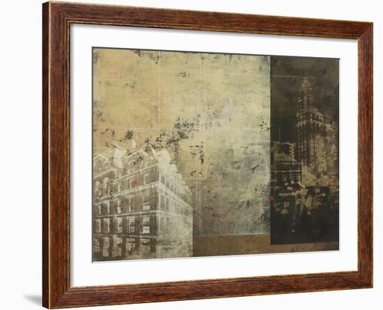 Building Plans II-Kemp-Framed Giclee Print