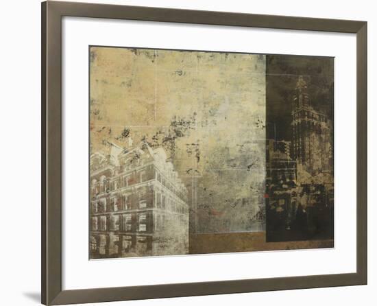 Building Plans II-Kemp-Framed Giclee Print