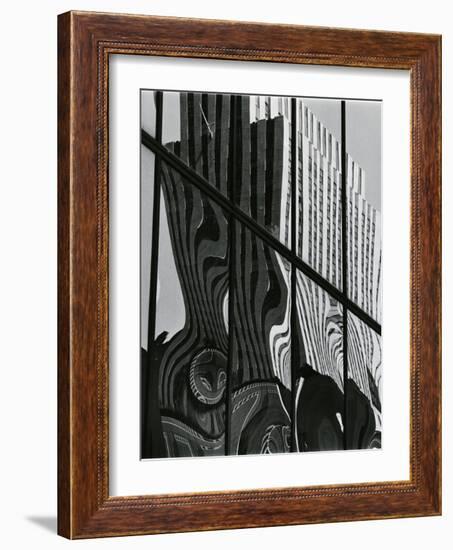 Building Reflection, c. 1980-Brett Weston-Framed Photographic Print