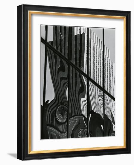 Building Reflection, c. 1980-Brett Weston-Framed Photographic Print