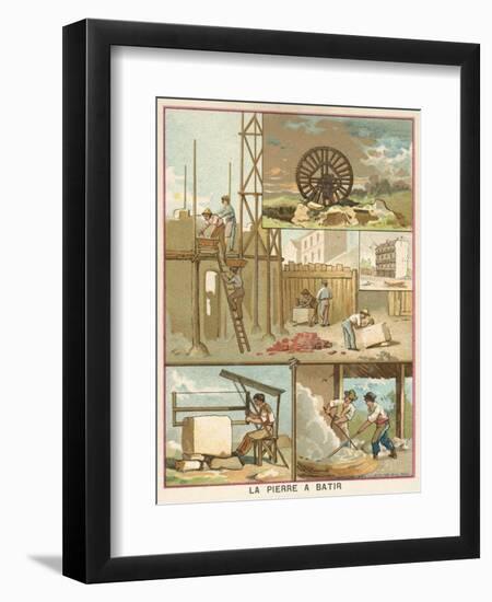 Building Stone-null-Framed Giclee Print