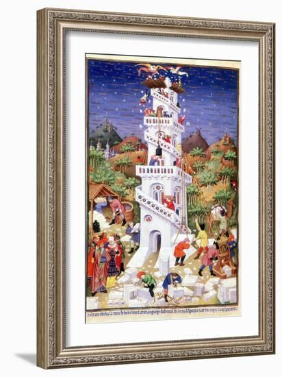 Building the Tower of Babel-null-Framed Giclee Print