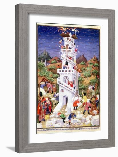 Building the Tower of Babel-null-Framed Giclee Print