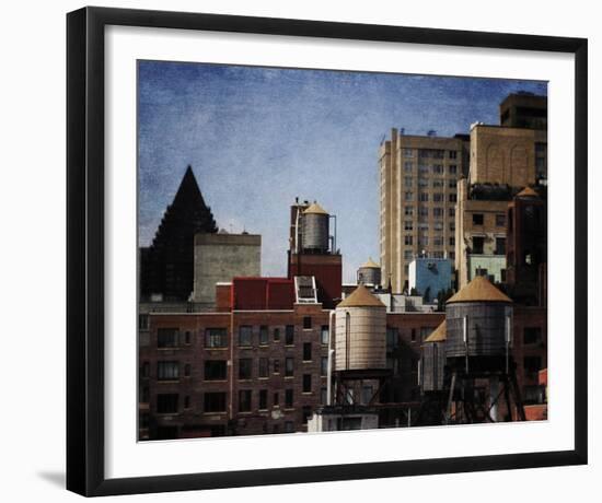 Building Tops-Pete Kelly-Framed Giclee Print