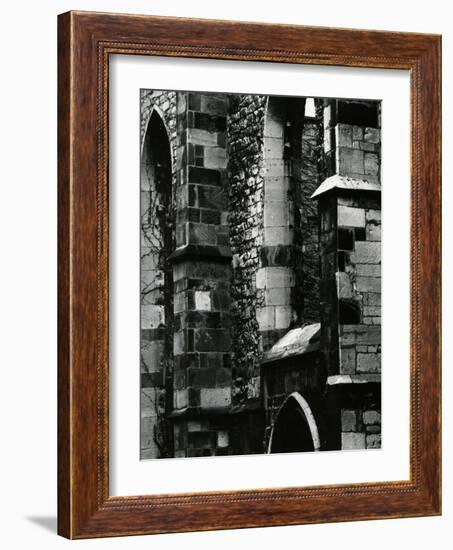 Building Wall, Europe, c. 1970-Brett Weston-Framed Photographic Print