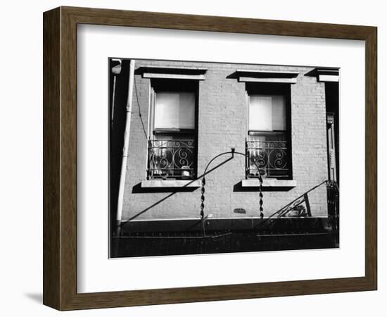 Building Windows, New York, 1945-Brett Weston-Framed Photographic Print