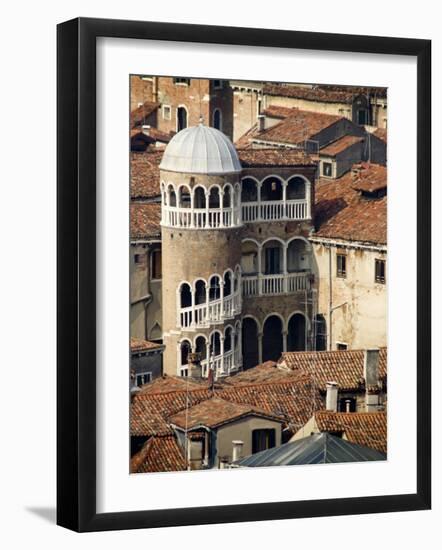 Building With Spiral Staircase, Venice, Italy-Wendy Kaveney-Framed Photographic Print