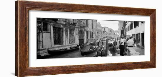 Buildings Along a Canal, Grand Canal, Rio Di Palazzo, Venice, Italy-null-Framed Photographic Print