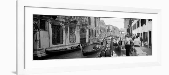 Buildings Along a Canal, Grand Canal, Rio Di Palazzo, Venice, Italy-null-Framed Photographic Print