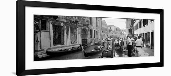 Buildings Along a Canal, Grand Canal, Rio Di Palazzo, Venice, Italy--Framed Photographic Print