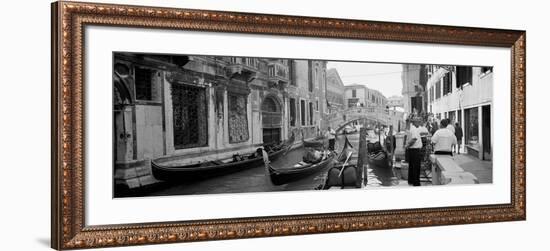 Buildings Along a Canal, Grand Canal, Rio Di Palazzo, Venice, Italy-null-Framed Photographic Print