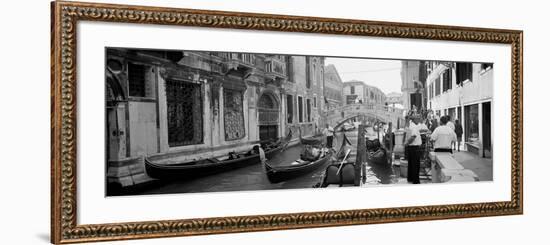 Buildings Along a Canal, Grand Canal, Rio Di Palazzo, Venice, Italy--Framed Photographic Print