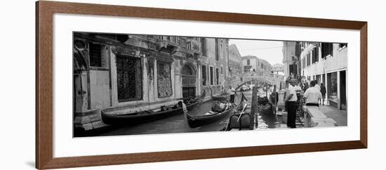 Buildings Along a Canal, Grand Canal, Rio Di Palazzo, Venice, Italy--Framed Photographic Print