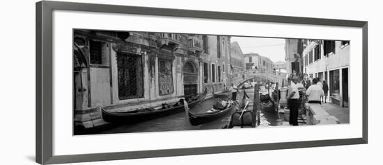 Buildings Along a Canal, Grand Canal, Rio Di Palazzo, Venice, Italy--Framed Photographic Print