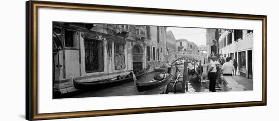 Buildings Along a Canal, Grand Canal, Rio Di Palazzo, Venice, Italy--Framed Photographic Print