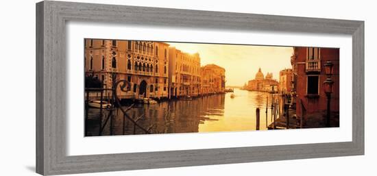 Buildings Along a Canal, View from Ponte Dell'Accademia, Grand Canal, Venice, Italy-null-Framed Photographic Print