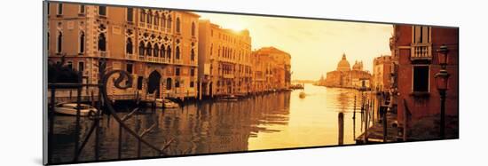 Buildings Along a Canal, View from Ponte Dell'Accademia, Grand Canal, Venice, Italy-null-Mounted Photographic Print