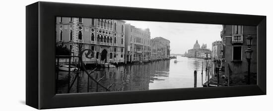 Buildings Along a Canal, View from Ponte Dell'Accademia, Grand Canal, Venice, Italy-null-Framed Stretched Canvas