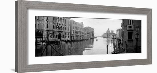 Buildings Along a Canal, View from Ponte Dell'Accademia, Grand Canal, Venice, Italy-null-Framed Photographic Print