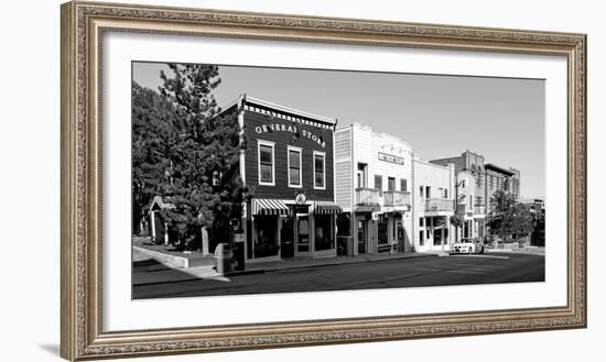 Buildings along a street, Main Street, Park City, Utah, USA-null-Framed Photographic Print