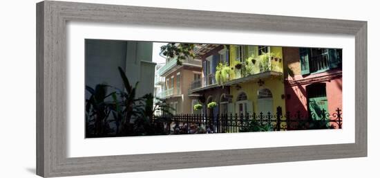 Buildings Along the Alley, Pirates Alley, New Orleans, Louisiana, USA-null-Framed Photographic Print