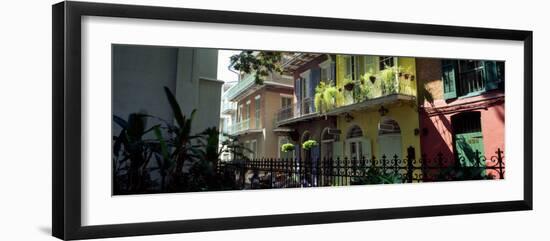 Buildings Along the Alley, Pirates Alley, New Orleans, Louisiana, USA-null-Framed Photographic Print