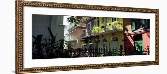 Buildings Along the Alley, Pirates Alley, New Orleans, Louisiana, USA-null-Framed Photographic Print