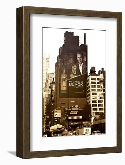 Buildings and Structures - Advertising - Manhattan - New York - United States-Philippe Hugonnard-Framed Photographic Print