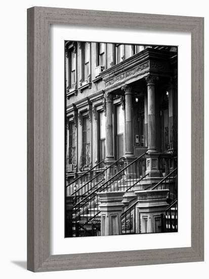 Buildings and Structures - Harlem - Manhattan - New York City - United States-Philippe Hugonnard-Framed Art Print