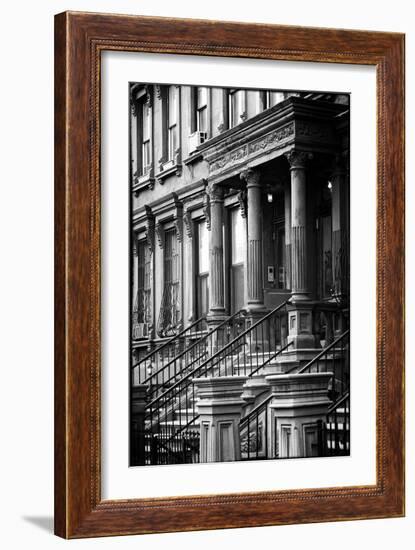 Buildings and Structures - Harlem - Manhattan - New York City - United States-Philippe Hugonnard-Framed Art Print