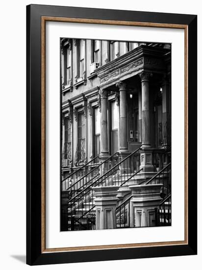 Buildings and Structures - Harlem - Manhattan - New York City - United States-Philippe Hugonnard-Framed Art Print