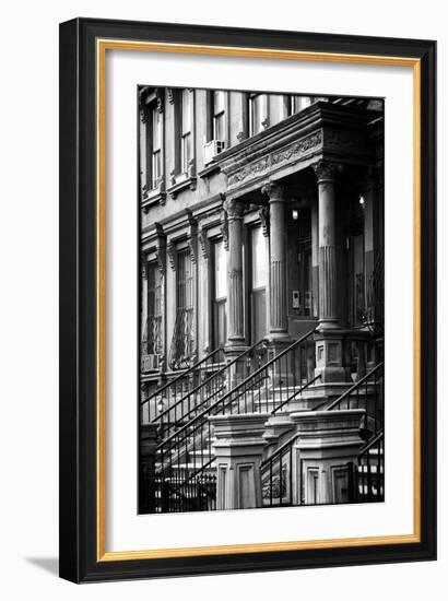 Buildings and Structures - Harlem - Manhattan - New York City - United States-Philippe Hugonnard-Framed Art Print