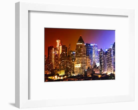 Buildings and Structures - Landscapes - Times Square - Manhattan - New York City - United States-Philippe Hugonnard-Framed Photographic Print