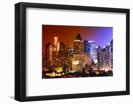 Buildings and Structures - Landscapes - Times Square - Manhattan - New York City - United States-Philippe Hugonnard-Framed Photographic Print