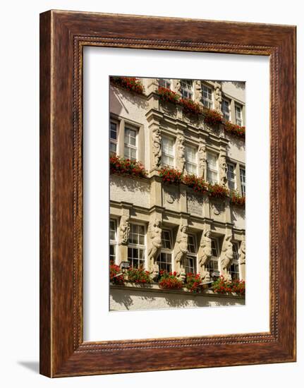 Buildings architecture, Munich, Bavaria, Germany.-Michael DeFreitas-Framed Photographic Print