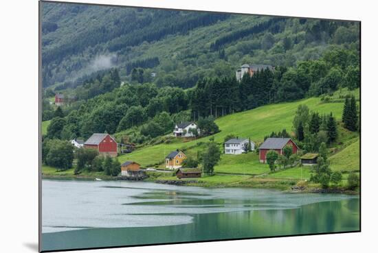 Buildings. Architecture. Olden, Norway-Tom Norring-Mounted Photographic Print