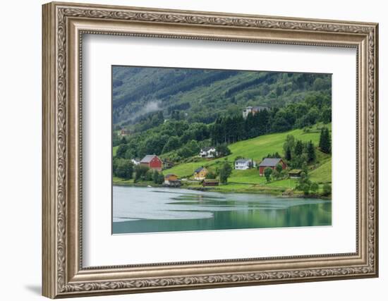 Buildings. Architecture. Olden, Norway-Tom Norring-Framed Photographic Print