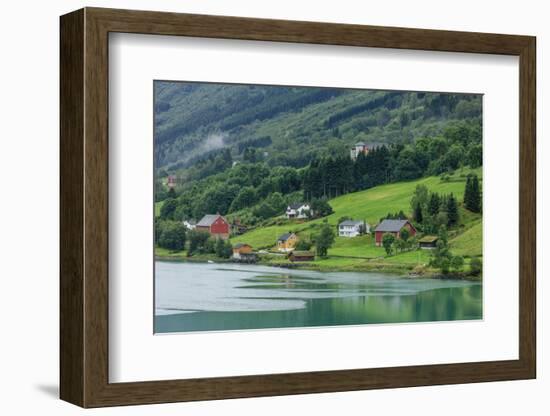 Buildings. Architecture. Olden, Norway-Tom Norring-Framed Photographic Print