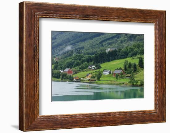 Buildings. Architecture. Olden, Norway-Tom Norring-Framed Photographic Print