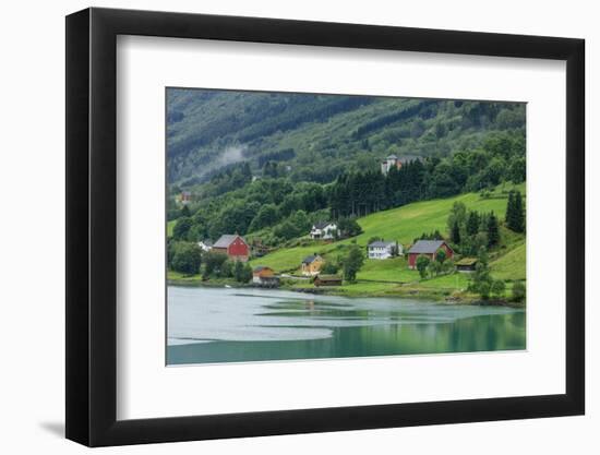 Buildings. Architecture. Olden, Norway-Tom Norring-Framed Photographic Print