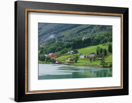 Buildings. Architecture. Olden, Norway-Tom Norring-Framed Photographic Print