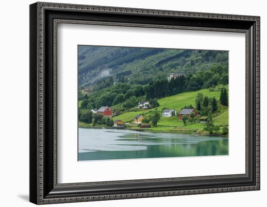 Buildings. Architecture. Olden, Norway-Tom Norring-Framed Photographic Print