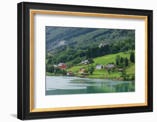 Buildings. Architecture. Olden, Norway-Tom Norring-Framed Photographic Print