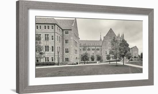 Buildings at Boston College, Chestnut Hill, Boston, Massachusetts, USA-Panoramic Images-Framed Photographic Print