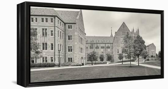 Buildings at Boston College, Chestnut Hill, Boston, Massachusetts, USA-Panoramic Images-Framed Premier Image Canvas