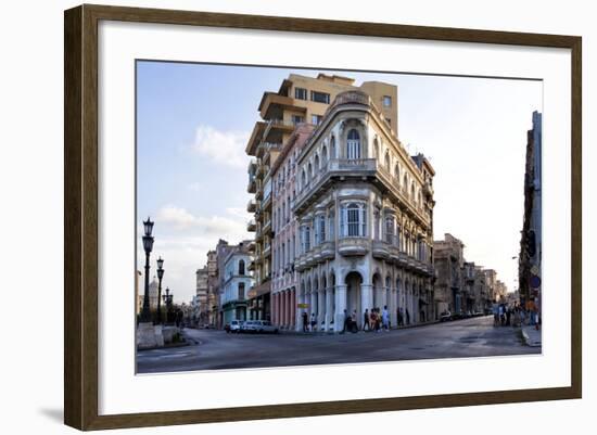 Buildings at the End of Prado-Lee Frost-Framed Photographic Print